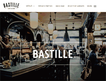 Tablet Screenshot of bastilleseattle.com